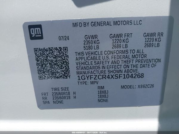 2025 CADILLAC XT4 FWD PREMIUM LUXURY