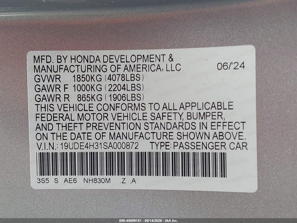 2025 ACURA INTEGRA A-SPEC