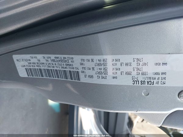2015 DODGE GRAND CARAVAN AMERICAN VALUE PKG — I9