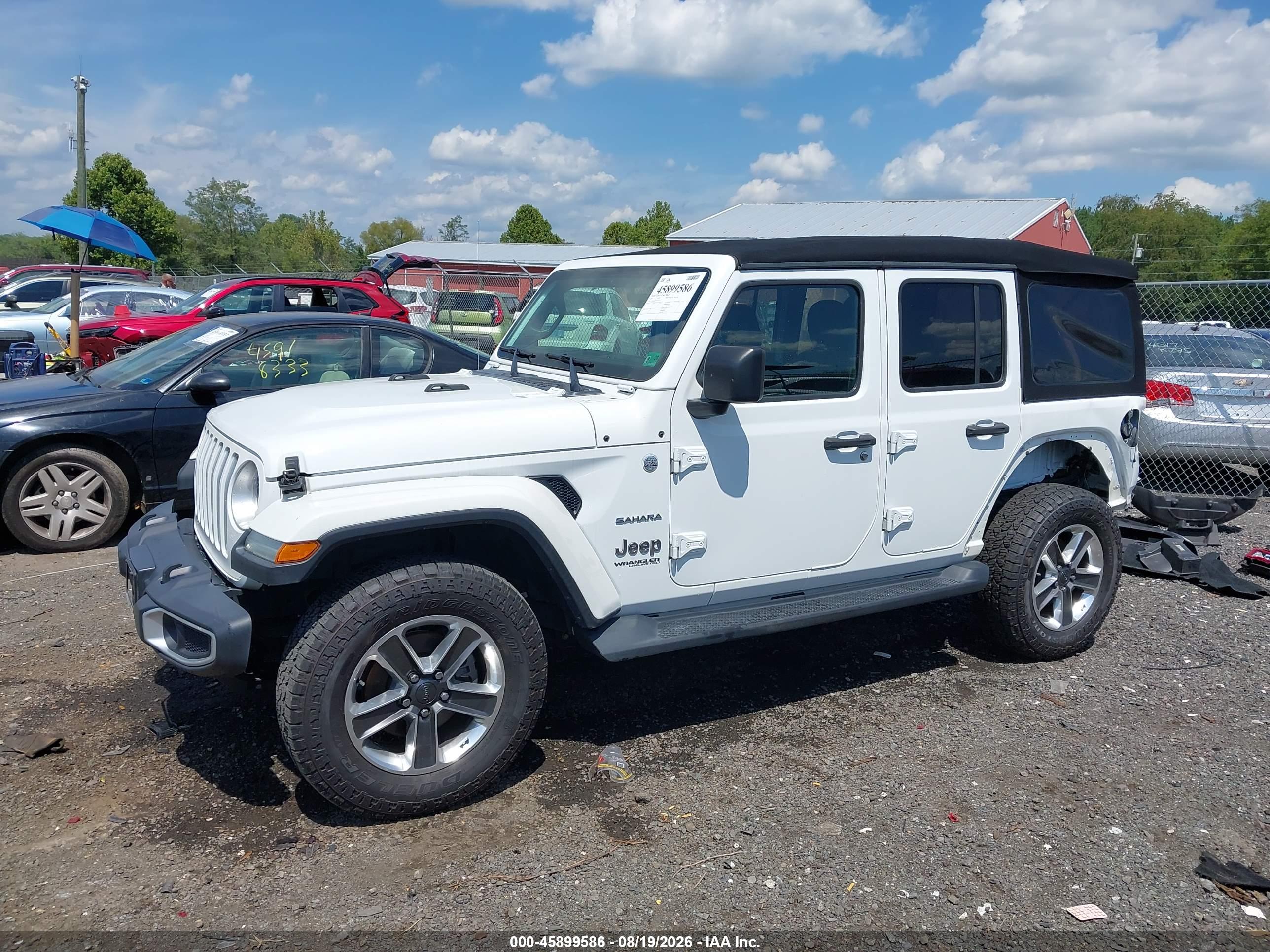 2020 JEEP WRANGLER UNLIMITED SAHARA 4X4