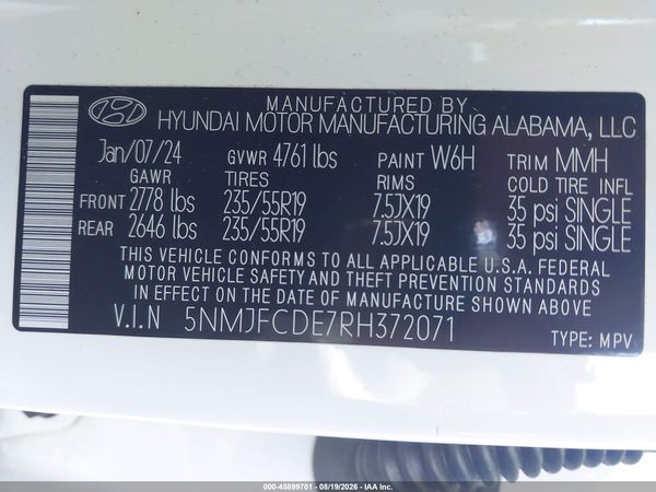 2024 HYUNDAI TUCSON SEL