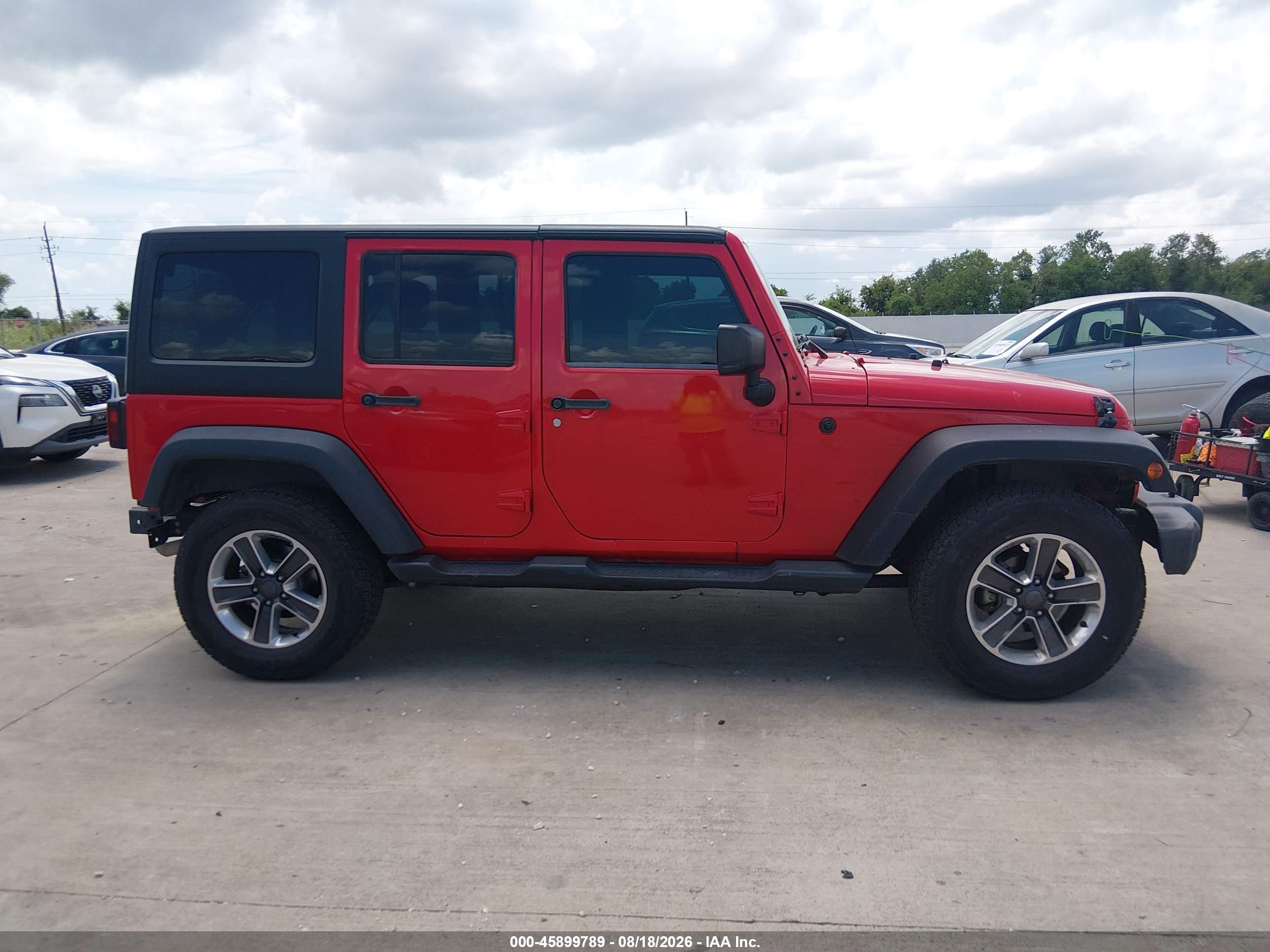2017 JEEP WRANGLER UNLIMITED SPORT