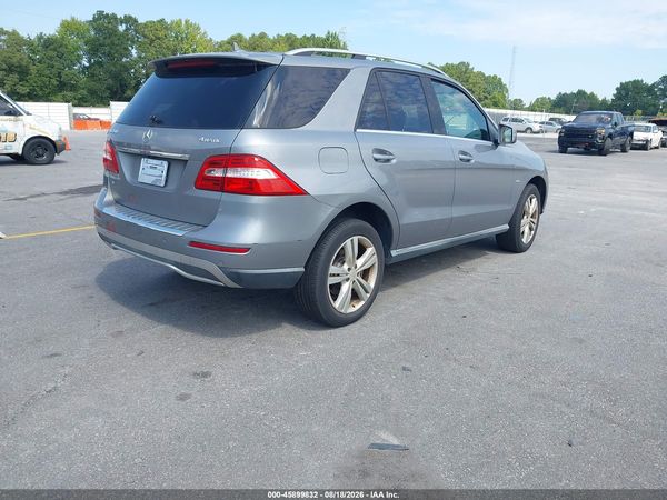 2012 MERCEDES-BENZ ML 350 4MATIC