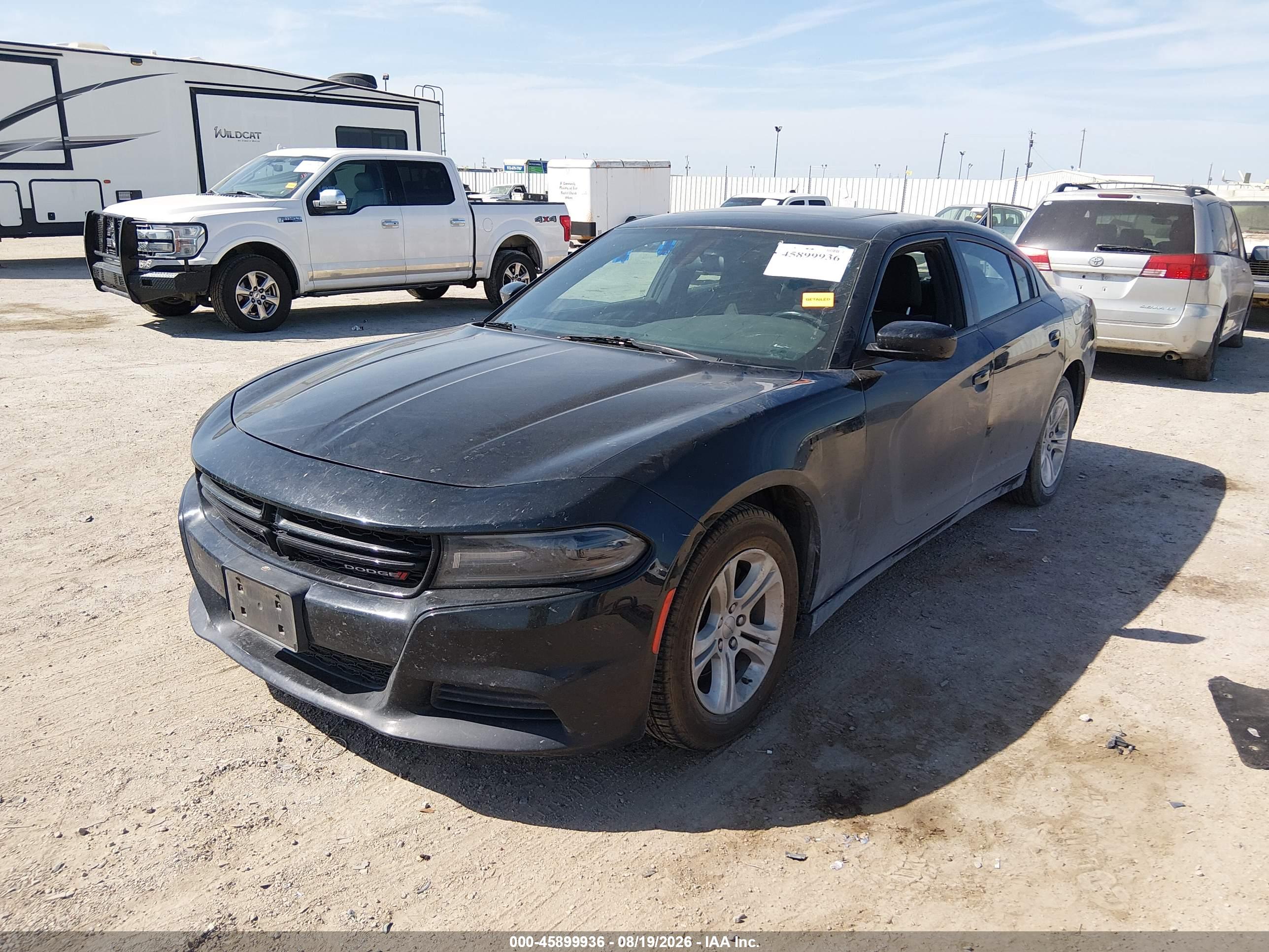 2019 DODGE CHARGER SXT RWD — I2