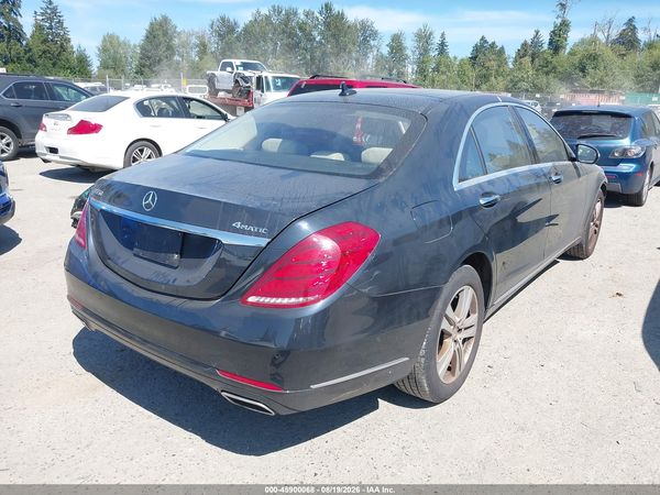 2017 MERCEDES-BENZ S 550 4MATIC