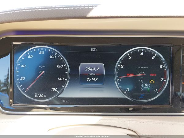 2017 MERCEDES-BENZ S 550 4MATIC