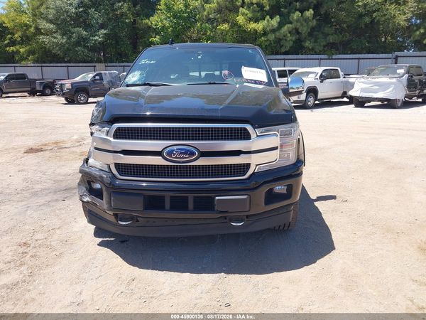 2018 FORD F-150 PLATINUM