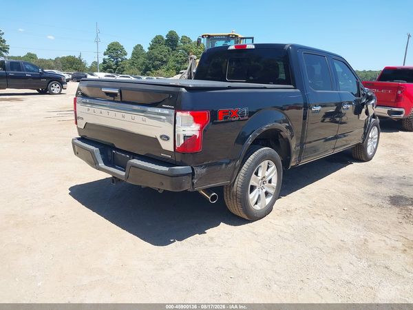 2018 FORD F-150 PLATINUM