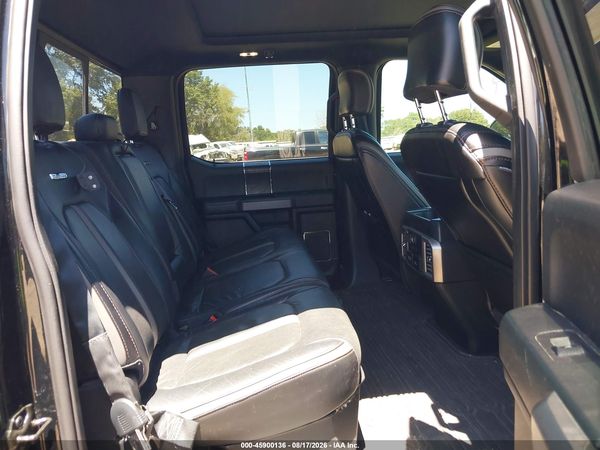 2018 FORD F-150 PLATINUM