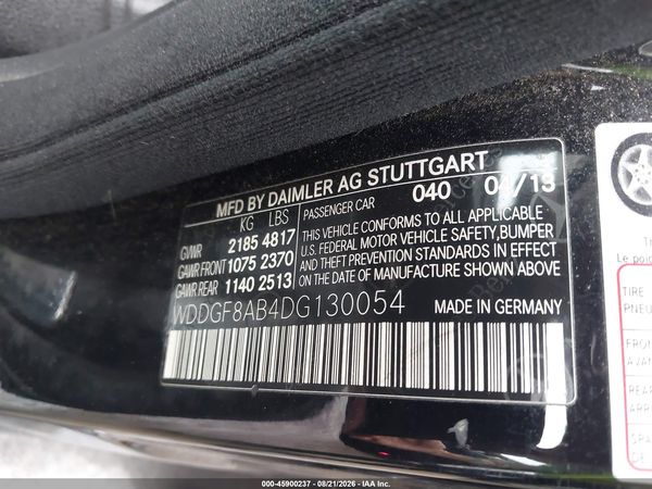 2013 MERCEDES-BENZ C 300 SPORT 4MATIC — I9