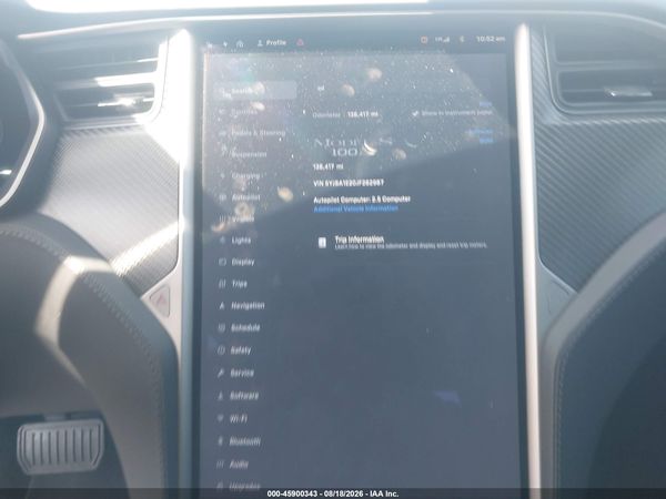 2018 TESLA MODEL S 100D/75D/P100D