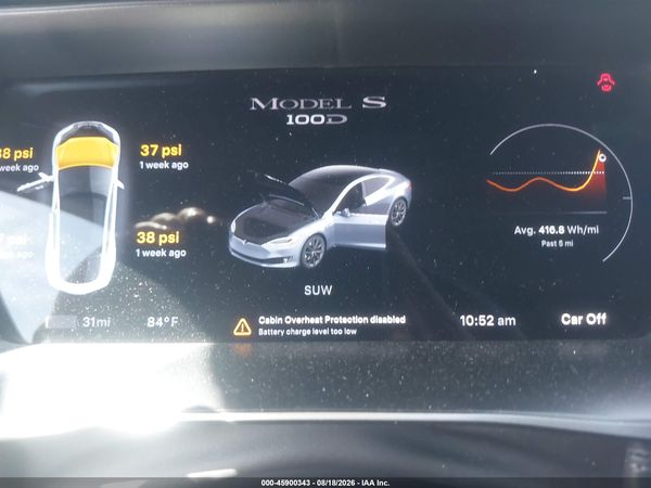 2018 TESLA MODEL S 100D/75D/P100D