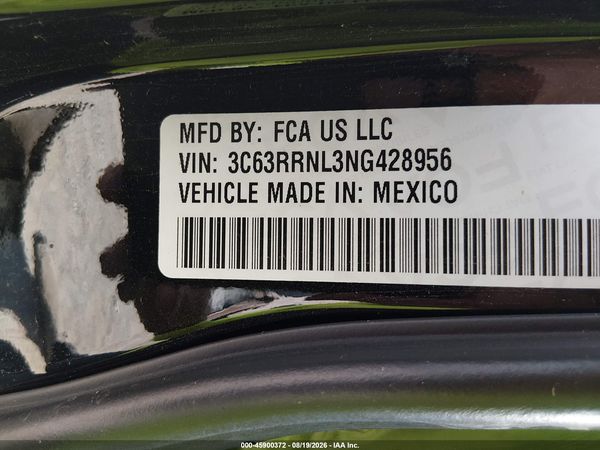 2022 RAM 3500 — I9