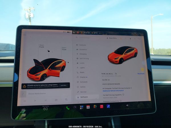 2019 TESLA MODEL 3