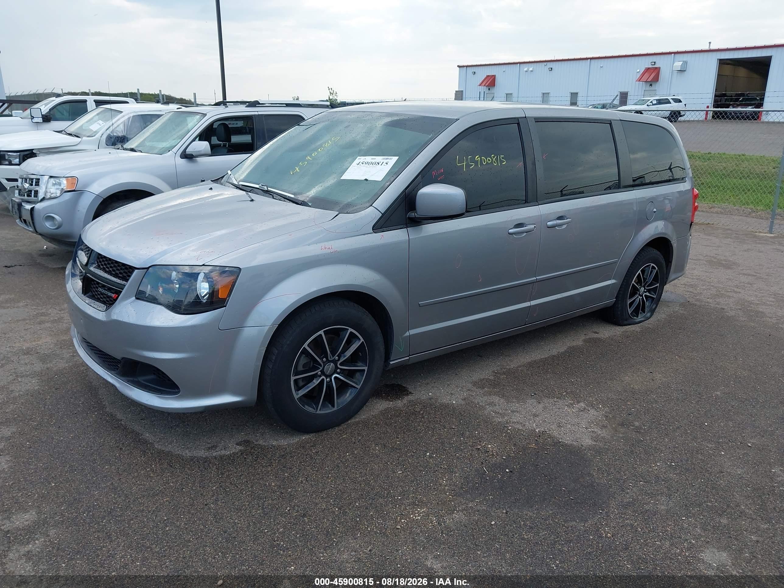 2017 DODGE GRAND CARAVAN SXT — I2