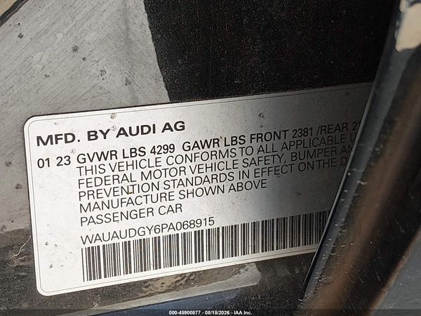 2023 AUDI A3