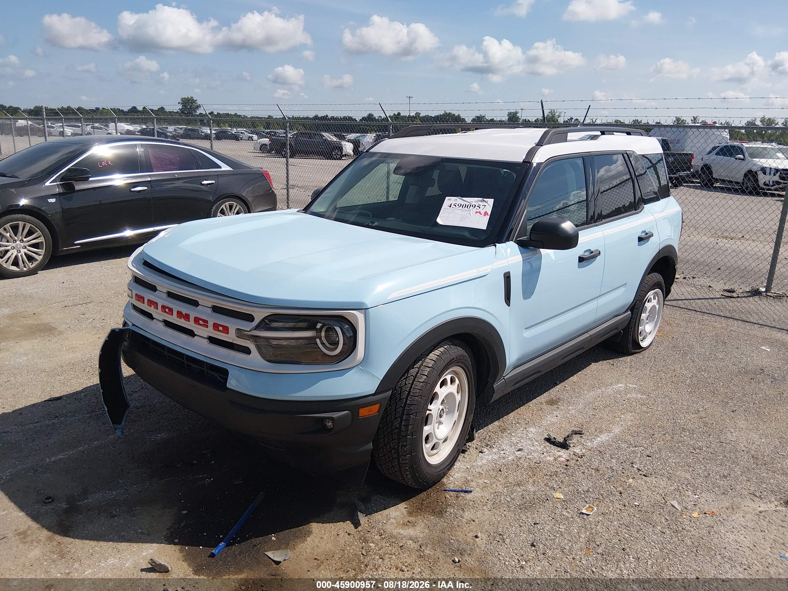 2024 FORD BRONCO SPORT HERITAGE — I2