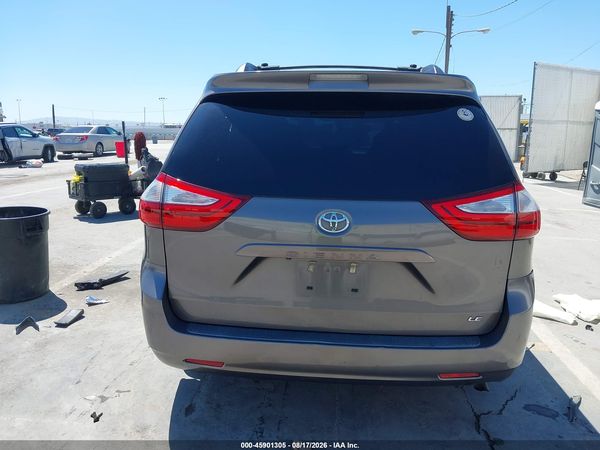 2015 TOYOTA SIENNA LE 8 PASSENGER