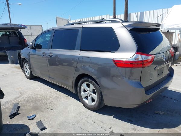 2015 TOYOTA SIENNA LE 8 PASSENGER