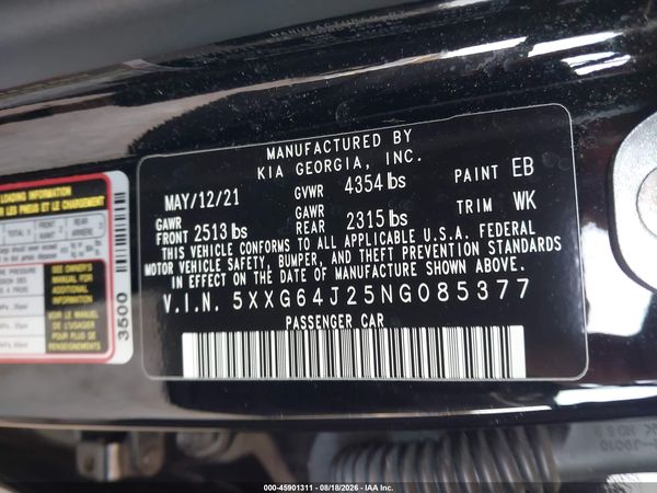 2022 KIA K5 GT-LINE