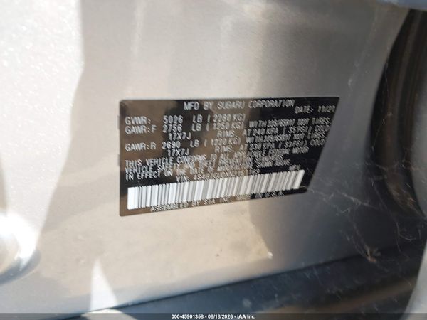 2022 SUBARU OUTBACK WILDERNESS