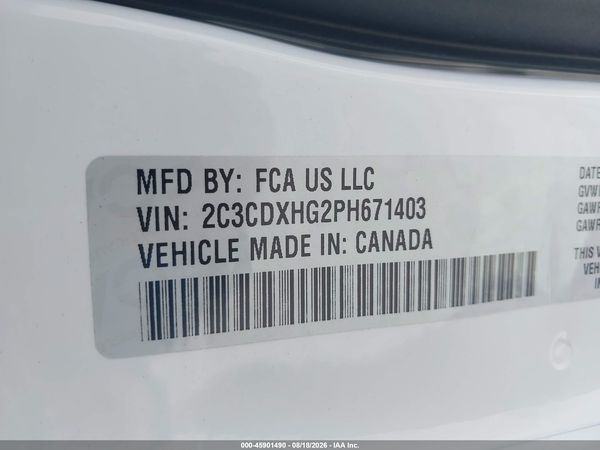 2023 DODGE CHARGER GT