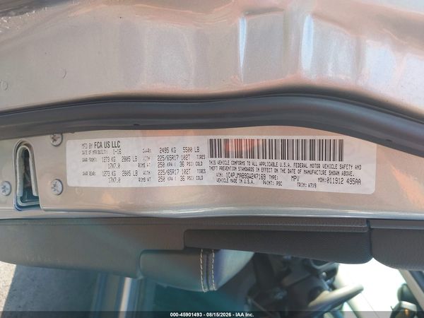 2016 JEEP CHEROKEE SPORT