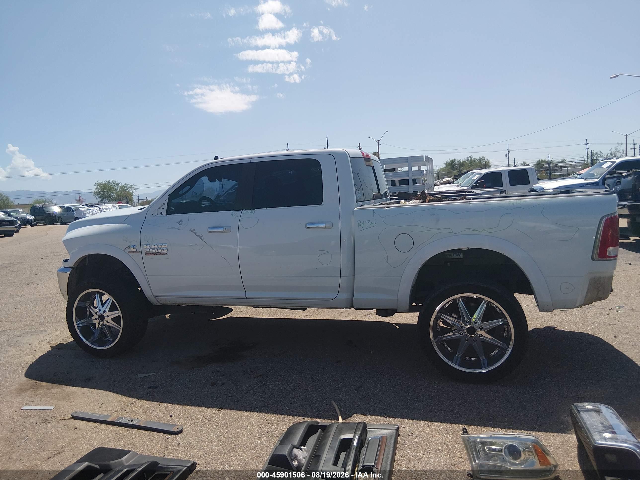 2017 RAM 2500 LARAMIE  4X4 6'4 BOX