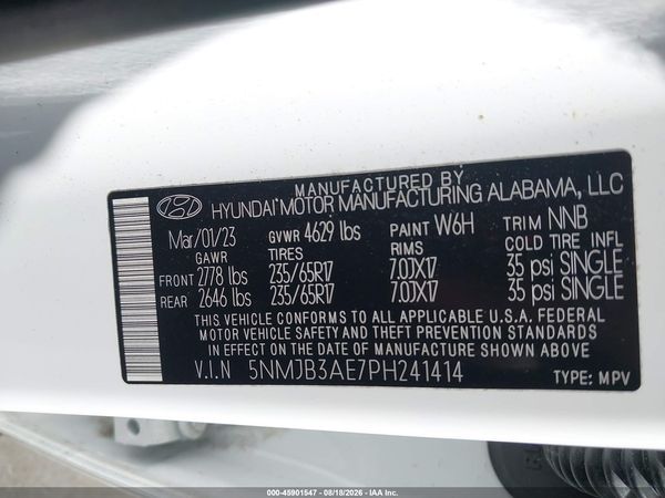 2023 HYUNDAI TUCSON SEL