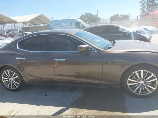 2016 MASERATI GHIBLI
