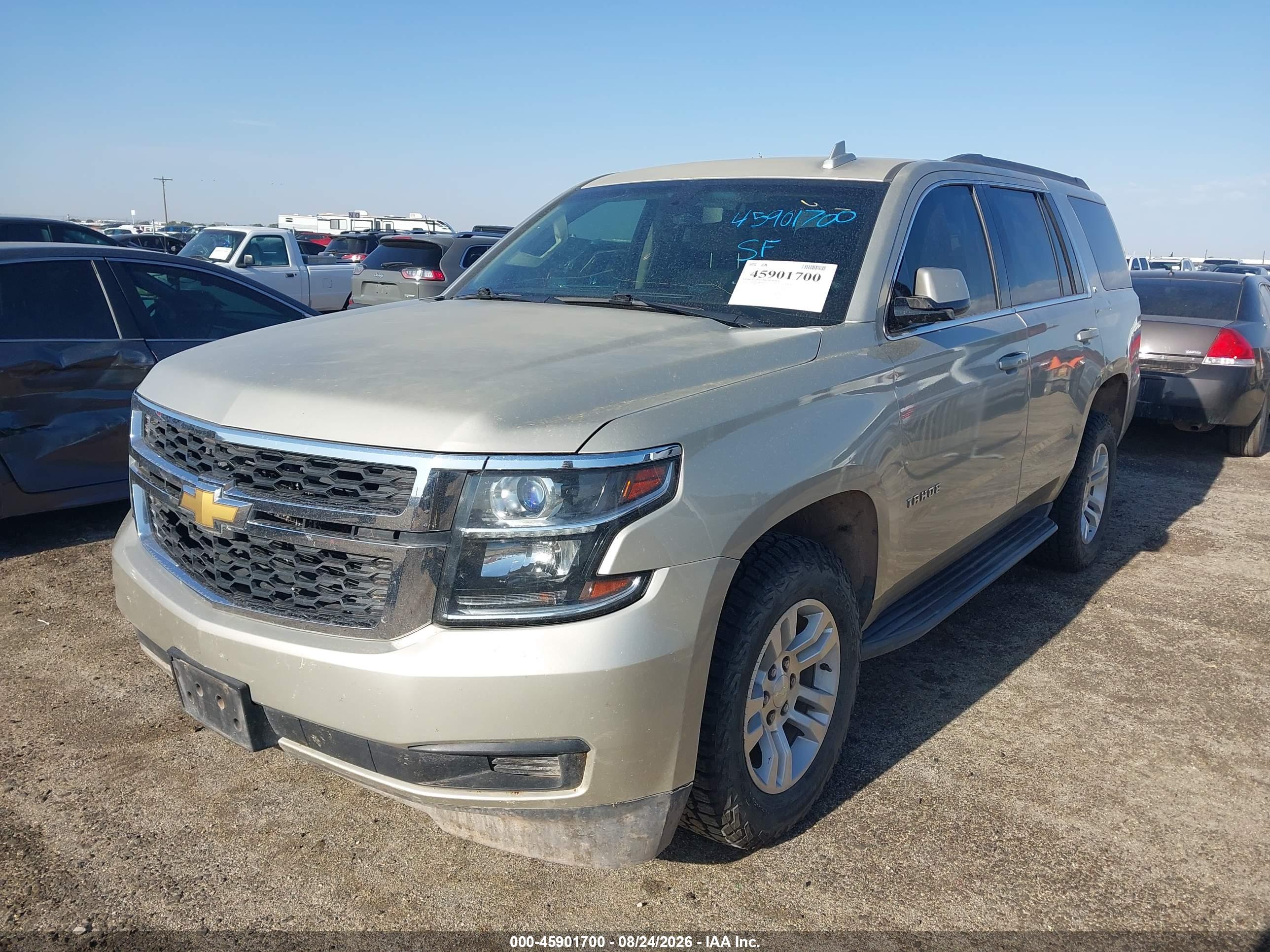 2016 CHEVROLET TAHOE LS — I2