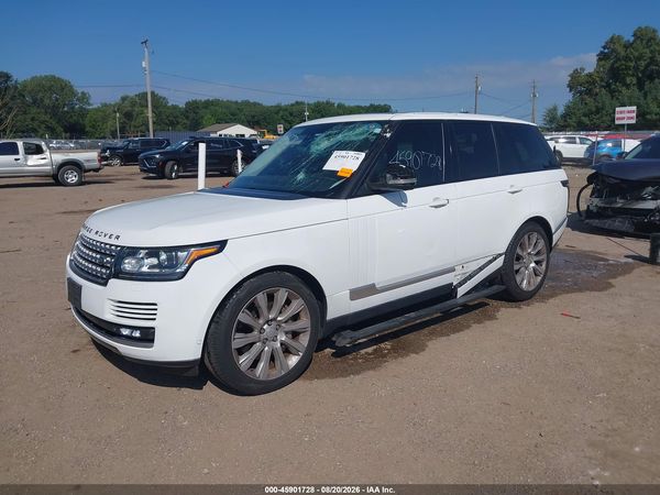 2015 LAND ROVER RANGE ROVER 5.0L V8 SUPERCHARGED