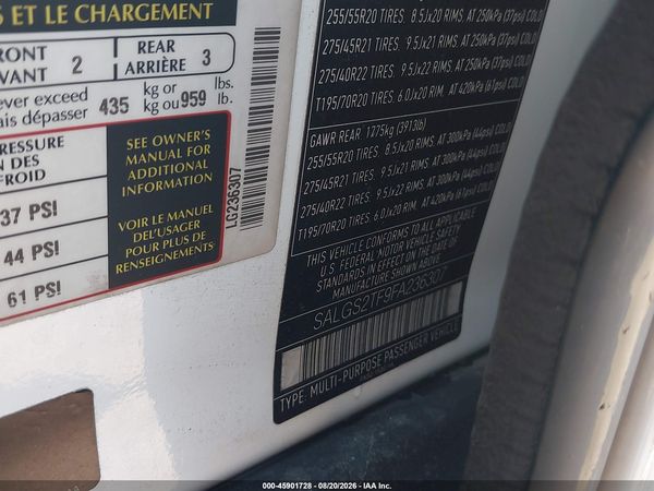 2015 LAND ROVER RANGE ROVER 5.0L V8 SUPERCHARGED