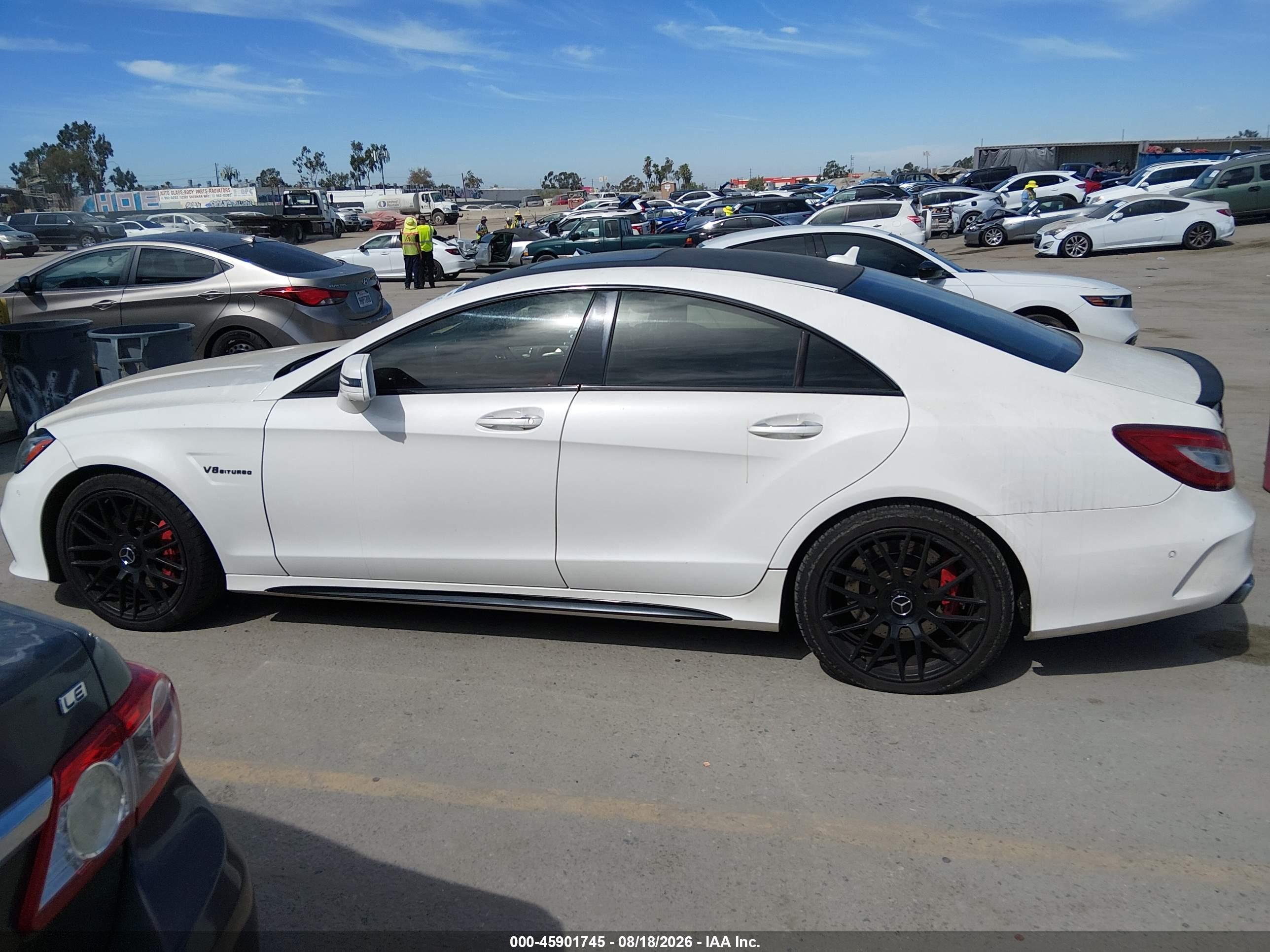 2015 MERCEDES-BENZ CLS 63 AMG S 4MATIC