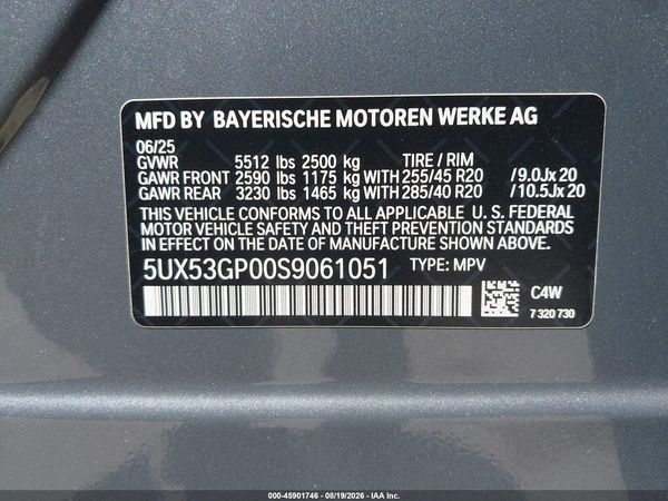 2025 BMW X3 30 XDRIVE