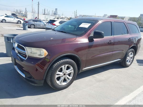 2012 DODGE DURANGO SXT