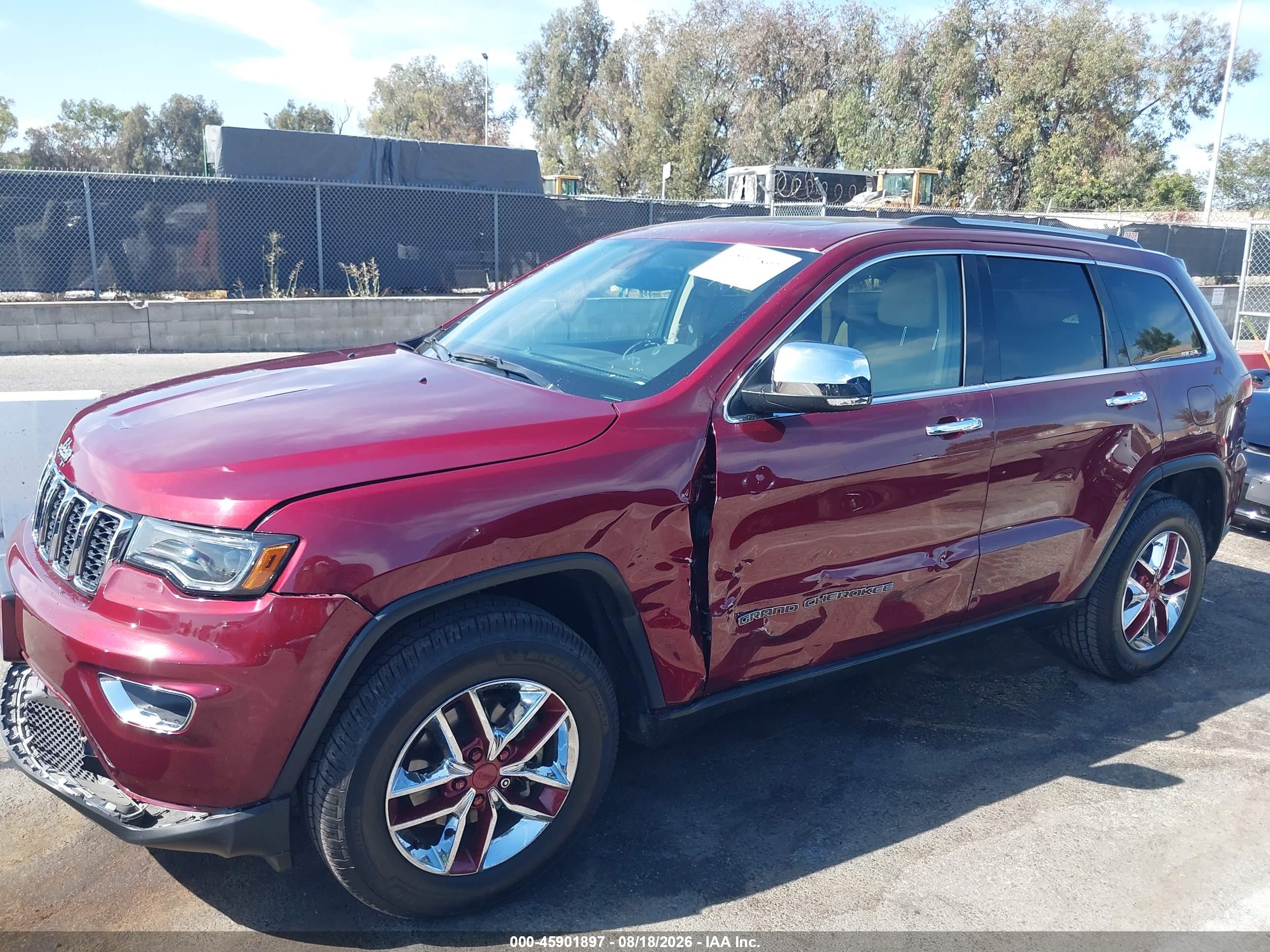 2020 JEEP GRAND CHEROKEE LIMITED 4X2