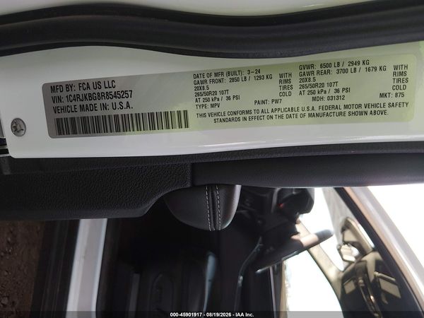 2024 JEEP GRAND CHEROKEE L LIMITED 4X4