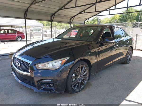 2016 INFINITI Q50 3.0T RED SPORT 400
