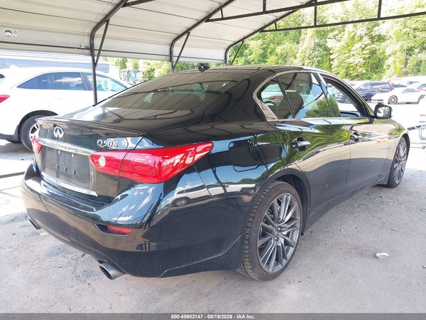 2016 INFINITI Q50 3.0T RED SPORT 400