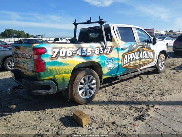 2022 CHEVROLET SILVERADO 1500 4WD  STANDARD BED CUSTOM — I4