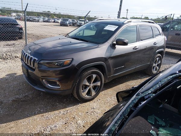 2019 JEEP CHEROKEE LIMITED 4X4