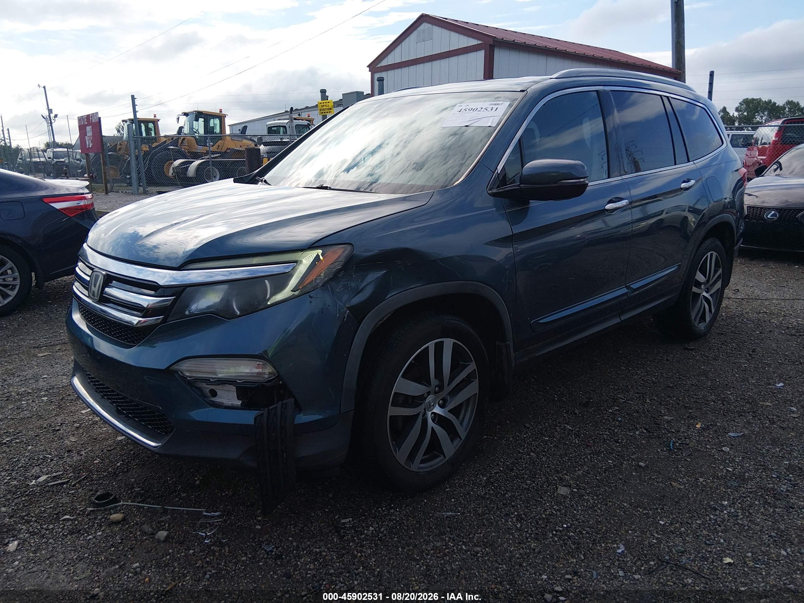 2016 HONDA PILOT TOURING — I2