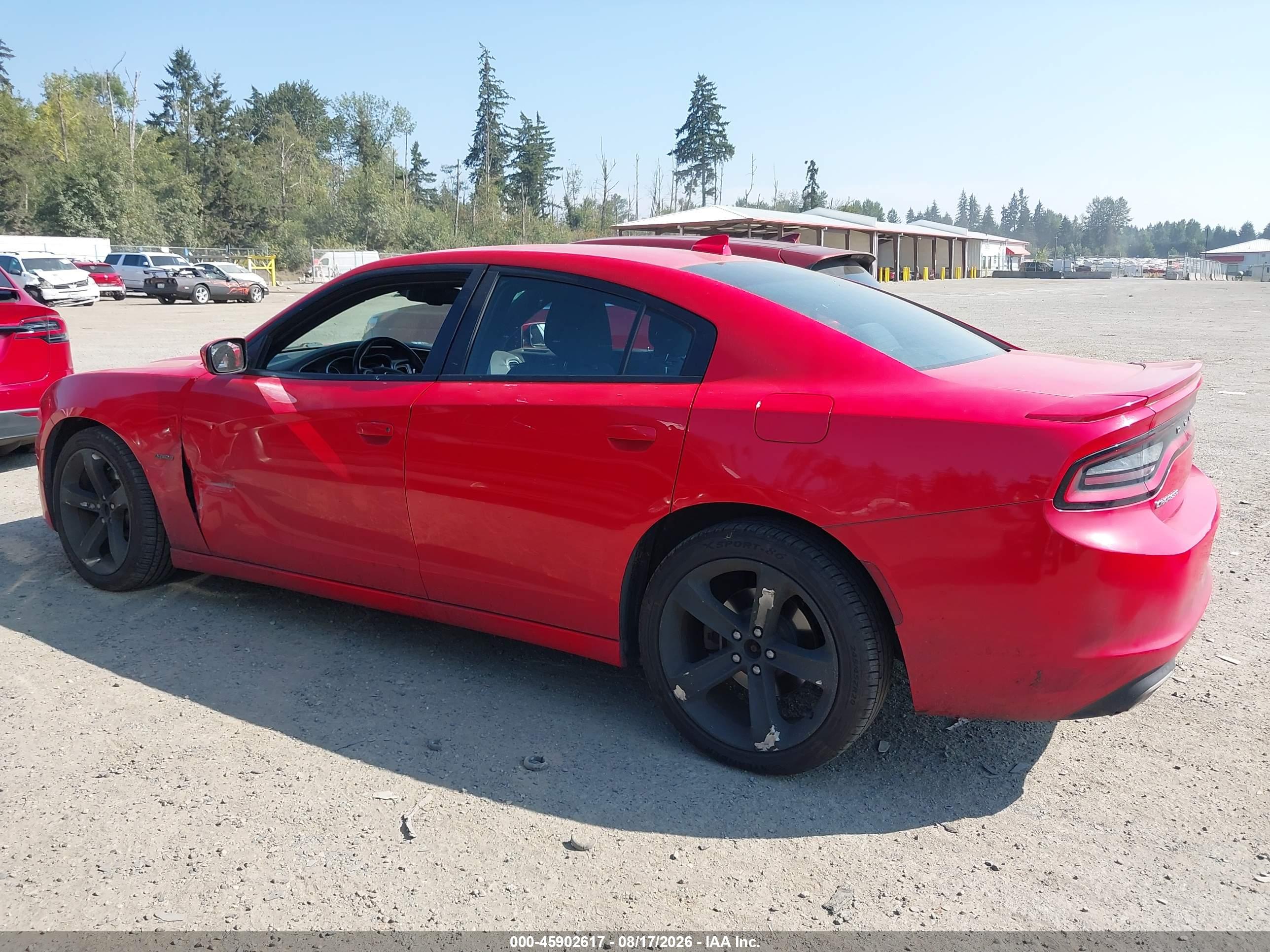 2017 DODGE CHARGER R/T RWD