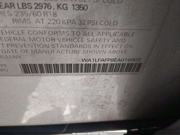 2014 AUDI Q5 2.0T PREMIUM