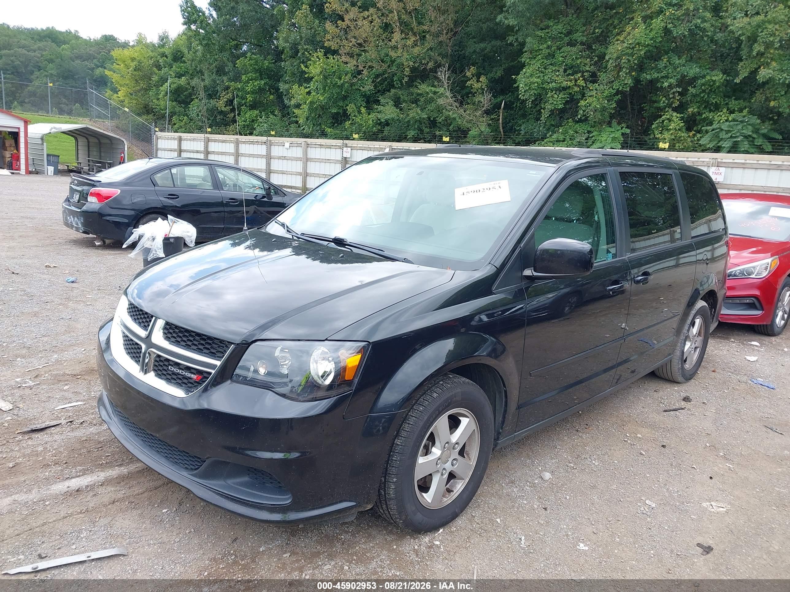 2012 DODGE GRAND CARAVAN SXT
