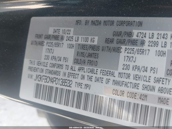2023 MAZDA CX-5 2.5 S PREFERRED