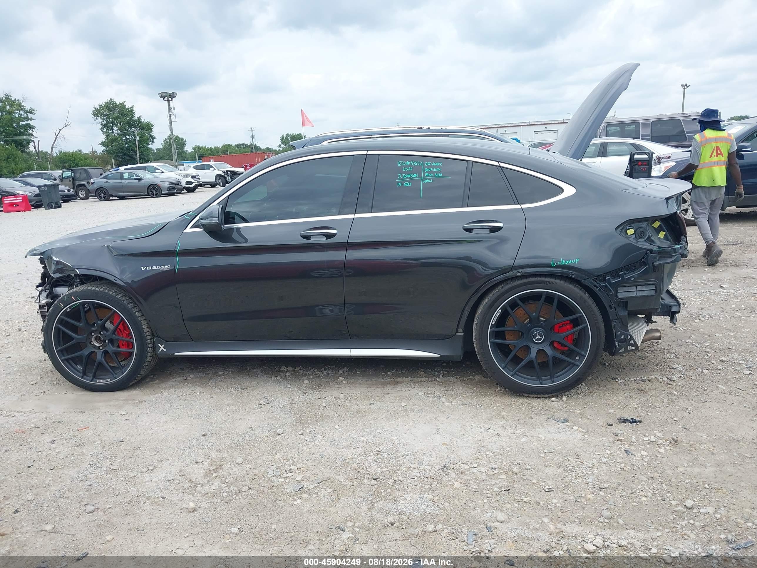 2021 MERCEDES-BENZ AMG GLC 63 COUPE S 4MATIC