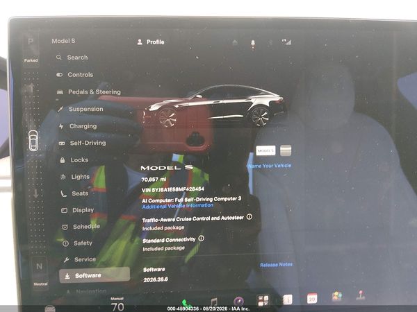 2021 TESLA MODEL S