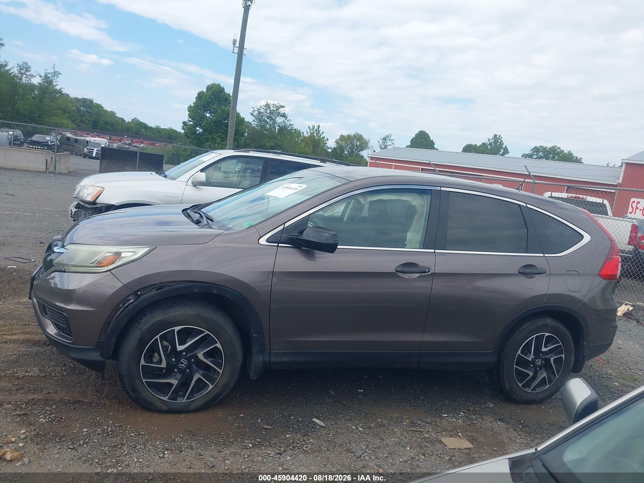 2016 HONDA CR-V SE